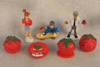 7 Attack Of The Killer Tomatoes Pvc Figures Applause Halloween Store Stock