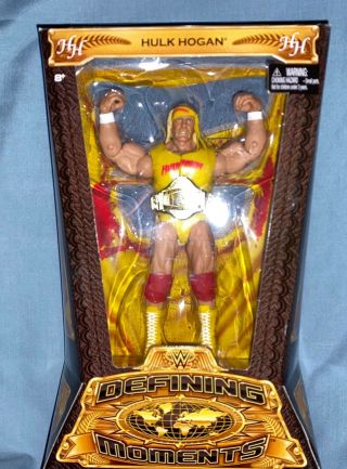 Wwe Mattel Elite Defining Moments Hulk Hogan Figure,  Flashback