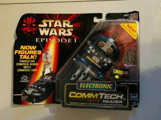 Star Wars Episode 1 Electronic Comm Tech Reader,  1998 Hasbro