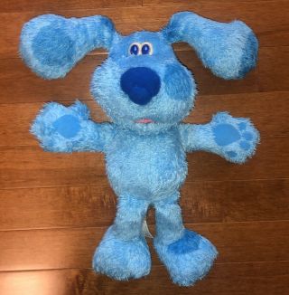 Fisher - Price 2003 Nick Jr.  Blue’s Clues Toy Plush Stuffed Animal 12”