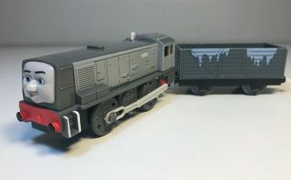 Mattel 2009 Motorized Dennis 2502wc Train Thomas And Friends With Tender R9241