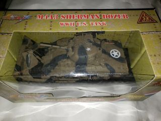 Wwii U.  S.  Tank Sherman M4a3 Dozer,  The Ultimate Soldier 1/32 Scale