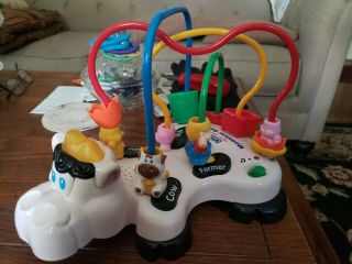 Vtech Little Smart Moosical Beads Interactive Musical Cow Toy - Fully