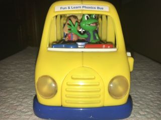 Leap Frog Fun and Learn Phonics Bus Scho Alphabet Learning Developmental toy ' 99 2