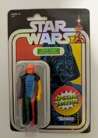 Darth Vader Sdcc Exclusive Prototype Special Edition Kenner Star Wars Moc 2