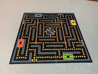 Vintage Milton Bradley Pac Man Board Game Board Only