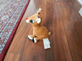 Gemmy Rudolph The Red Nosed Reindeer Sings/Moves/Nose Lights Up - - 2