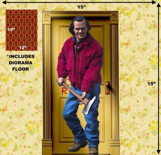 1/6 Shining Backdrop 15”x15” - Ideal For Jack Nicholson Action Figure