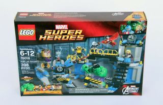 Lego Marvel Heroes Set 76018 Hulk Lab Smash