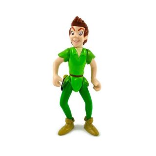 Vintage 1997 Mattel Disney World Peter Pan Captain Hook PVC Action Figures 3