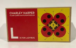 Charley Harper Flash Cards And Floor Puzzle Alphabet Animals Reading