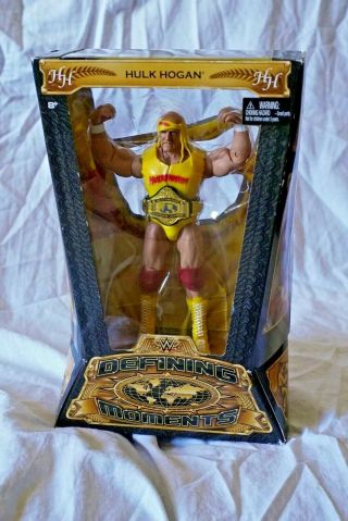 Wwe Hulk Hogan Defining Moments Figure - Wrestlemania 3