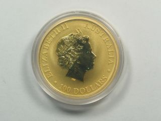 2014 Australia Kangaroo 1 Ounce.  9999 Fine Gold Coin 2