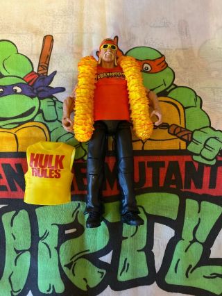 Wwe Mattel Elite Hulk Hogan Series 34 Hulk Rules Loose Complete