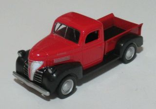 1941 Plymouth Pickup Truck By Motor Max 1:43 O Scale On30 On3 "