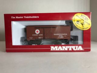 Mantua - Ho Scale No.  721 - 050 1860 Box Car Union Line