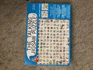 Vintage Pre Owned The Talking Jigsaw Puzzle The Beach 550 Pc.  Jigsaw Puzzle