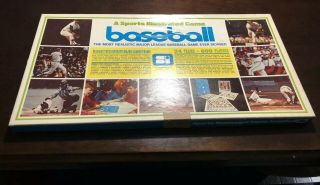 1972 Sports Illustrated Baseball Game 1971 Team Charts