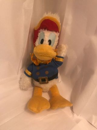 Disney Cruise Lines Dream Plush Stuffed Animal Admiral Donald Duck 10 " Vintage