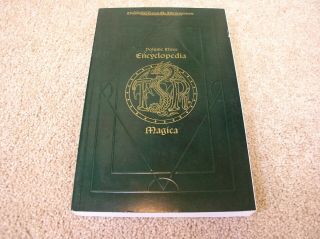 Tsr Ad&d Encyclopedia Magica Volume Three Softcover Accessory