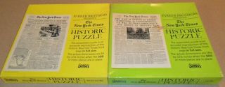 2 The York Times,  Historic Puzzles,  The Six Day War & V - E Day Factory