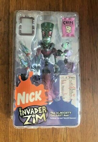 Tallest Red Hot Topic Exclusive Invader Zim Series One Of Doom