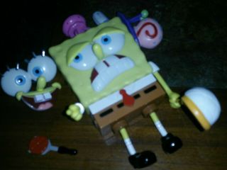Vtg 2002 Spongebob Squarepants Make - A - Bob Toy Vault Mr.  Potato Head Style Euc