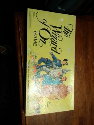The Wizard Of Oz Vintage Board Game 1974 By Cadaco -