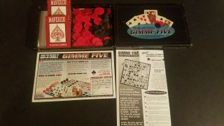 1992 Gimme Five Board Game Complete World Research No Board