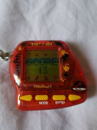 Giga Pets Baby T - Rex Jurassic Park The Lost World by TIGER Great 3
