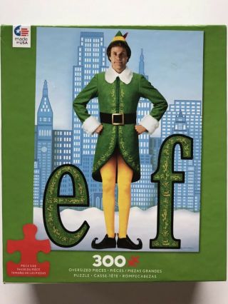 Buddy The Elf Musical Will Ferrell Christmas Movie DVD & 300 Piece Jigsaw Puzzle 3