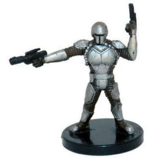 Star Wars Miniatures Bounty Hunters 58/60 Mandalorian Soldier