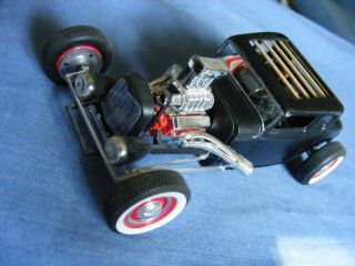 Adult Built 1/25 Scale 32 Ford Coupe Rat Rod.  Amt,  Mpc,  Revell Kit Bashed Rod.