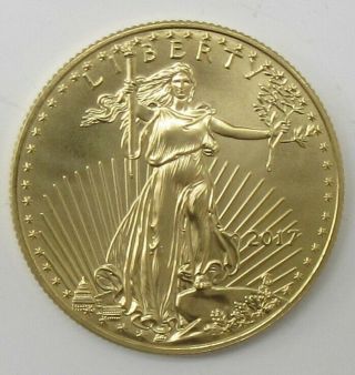 2017 $25 American Half Eagle 1/2 Oz Gold Coin Bu From Us 2