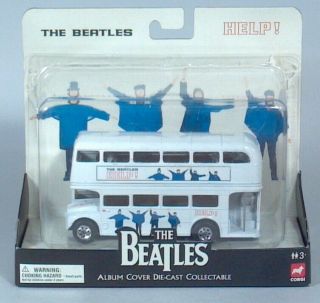 Corgi The Beatles Help Album Cover Double Decker Bus 2008 Moc Vhtf