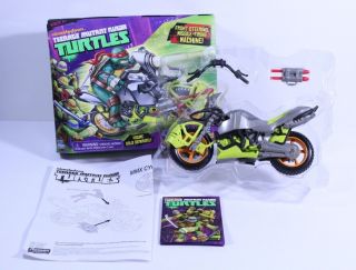 Teenage Mutant Ninja Turtles Mmx Cycle Vehicle Nickelodeon Nib Motorcycle