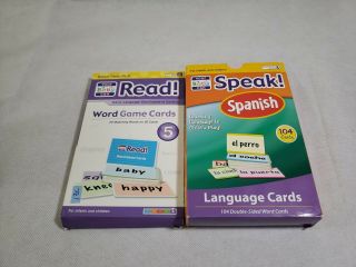 Your Baby Can Read And Speak Spanish Flashcards Complete For Both Languages