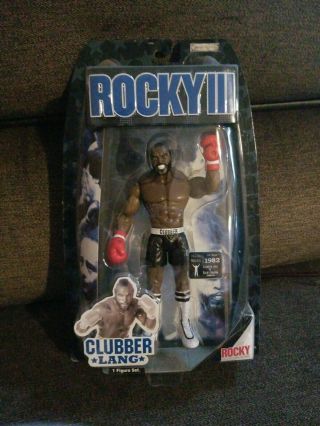 Rocky Iii Clubber Lang 6 Inch Action Figure 1982 Jakks 2006