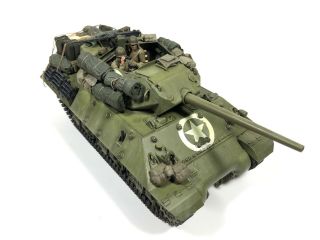 1/35 Built & Painted M10 Tank Destroyer With Crew