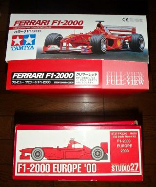 1/20 Ferrari F1 - 2000 W/ M - Boro By Studio 27 St27 - Fk2090,  Tamiya Full View Model