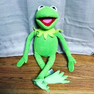 Disney Store Authentic Kermit The Frog Plush 18 " Light Wear