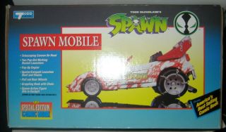 1994 Spawn Mobile W/ Special Edition Comic Book - - -