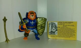Tmnt Teenage Mutant Ninja Turtles 1992 5th Anniversary King Lionheart Complete