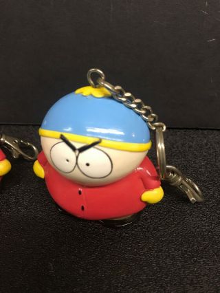 Two SOUTH PARK - CARTMAN KEYCHAIN Figures (Fun 4 All) 1998 Comedy Central 3