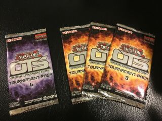 Yu - Gi - Oh Ots Tournament Packs Season 3 (x3) And 4 (x1) Tp3 Needle Worm??