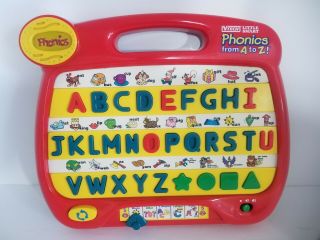 Vtech Little Smart Phonics From A To Z,  Letters,  Animals,  Shapes,  Music,  Braille