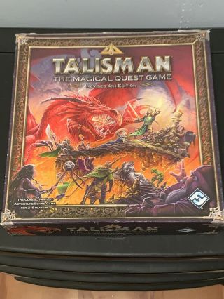 Talisman The Magical Quest Game Revised 4th Edition 2008 Edition (sh3)