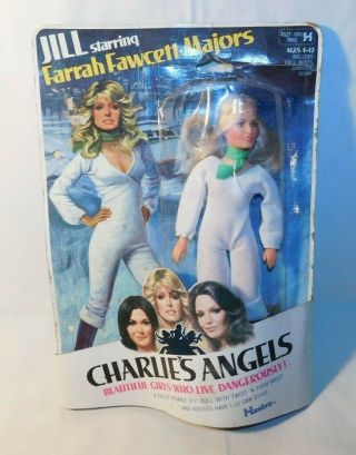 Vintage Hasbro Farrah Fawcett Majors Charlies Angels Action Figure Doll Moc