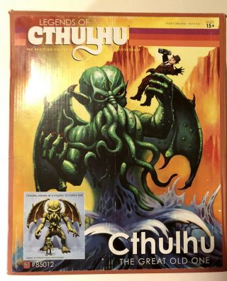 Warpo Toys Legends Of Cthulhu The Great Old One 12 " Action Figure Lovecraft
