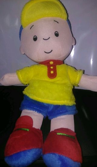 Pbs Kids Caillou 10 " Soft Plush Stuffed Doll Toy